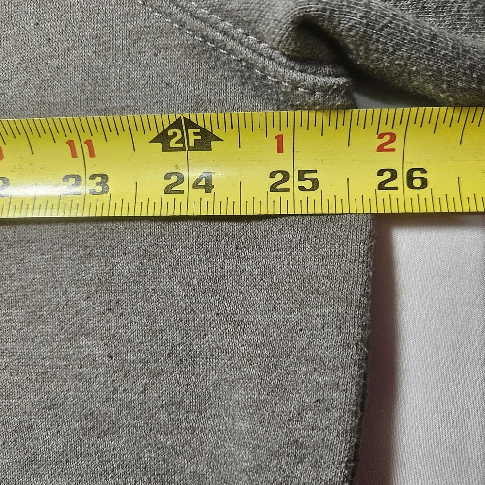 The North Face Mens XL Grizzly Bear Logo Graphic Pullover Hoodie Brown Gray